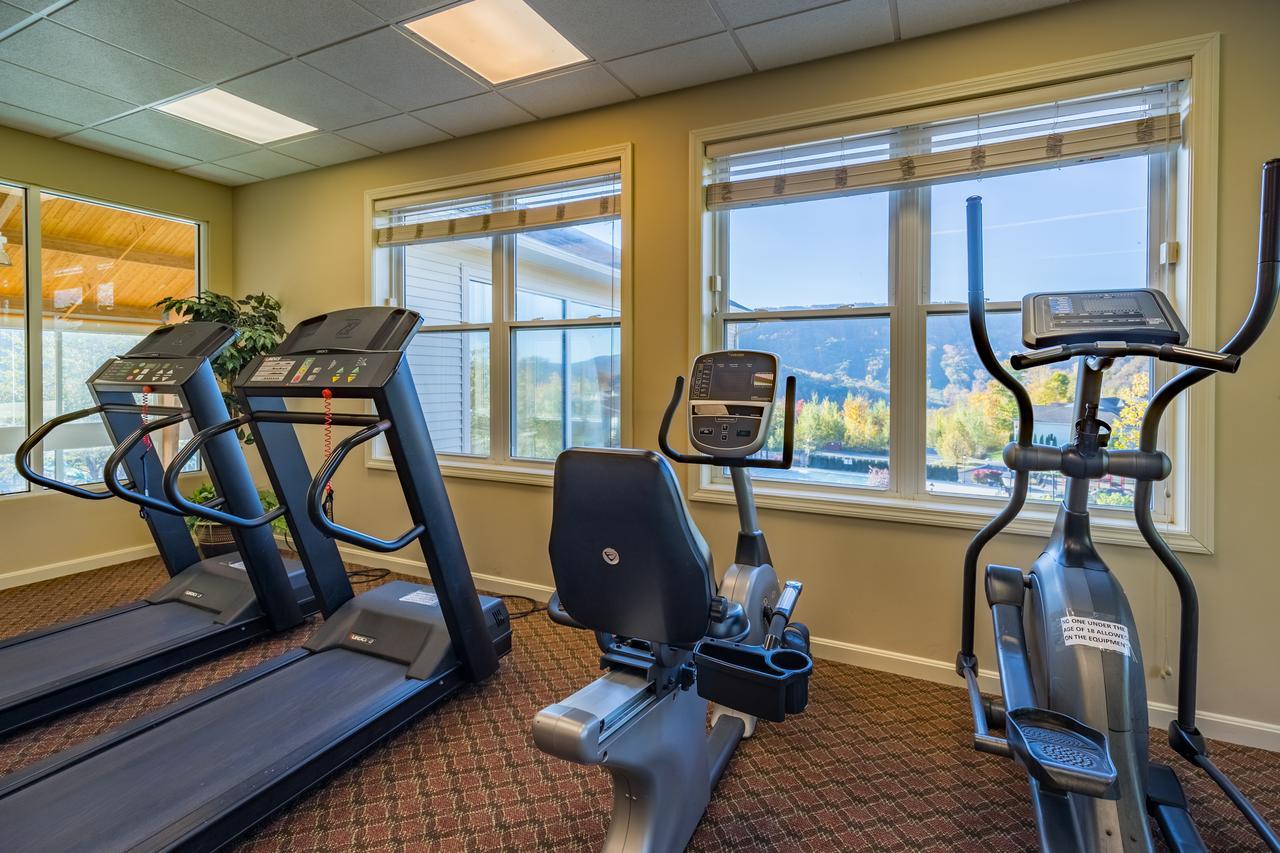 Vacation Village In The Berkshires Hancock Εξωτερικό φωτογραφία The gym at the Lodge at Whitefish